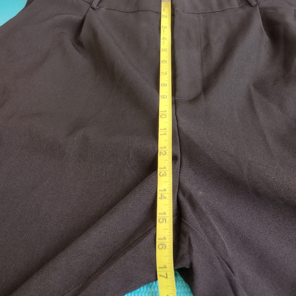 NWT Cider Womens Wide Leg High Rise Pleated Trousers Pants Elastic Waist 3XL - Picture 7 of 13